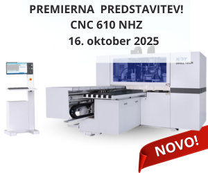 Premierna predstavitev novega CNC stroja KDT 610 NHZ!
