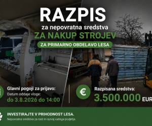 Nepovratna sredstva za stroje namenjene primarni predelavi lesa