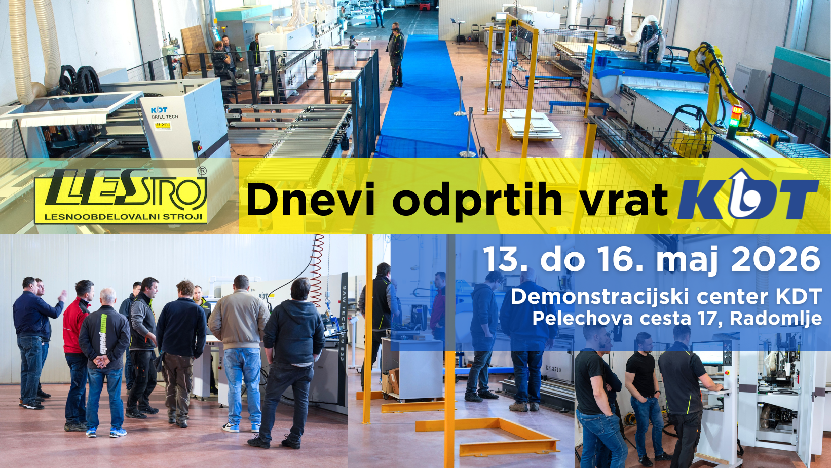 Dnevi odprtih vrat - 13 do 16. maj