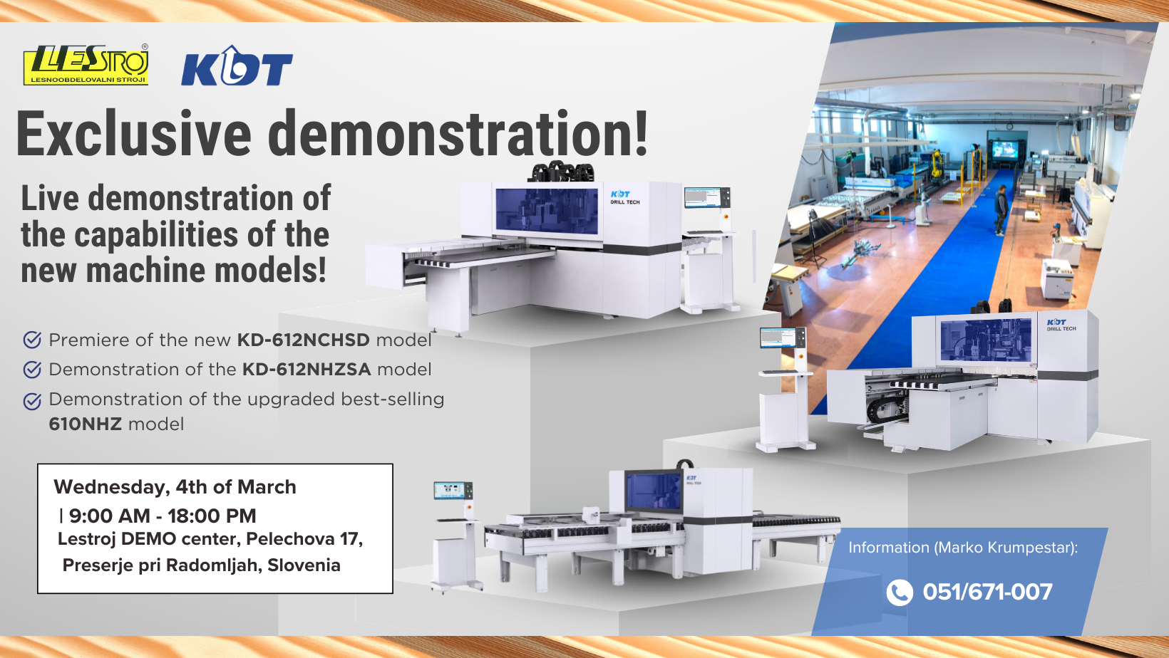 Demonstration of 612 NCHSD
